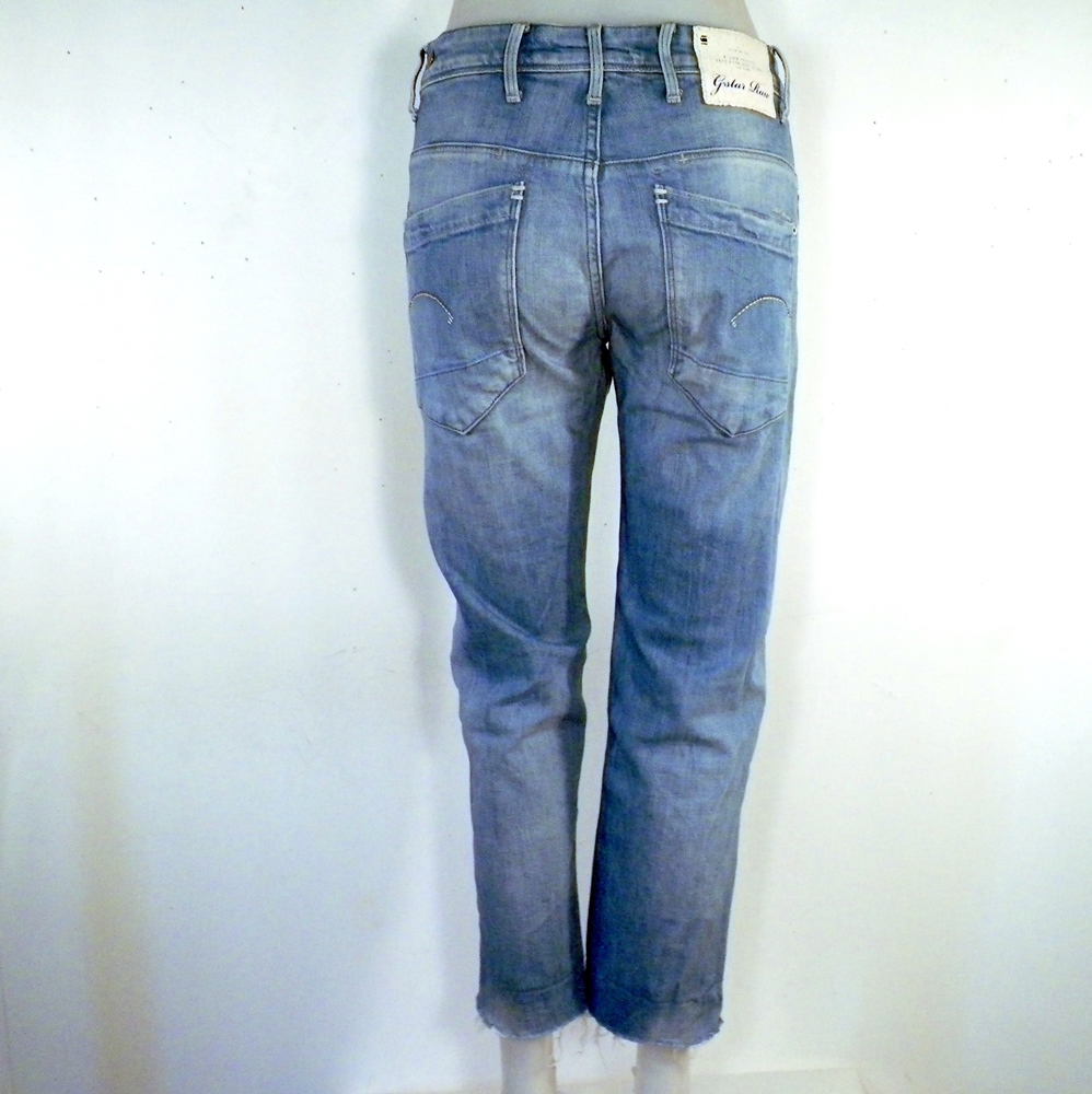 Voir photo 3 de Jeans Femme Bleu G-STAR Taille Estimée 38/40. Jeans Femme Bleu G-STAR Taille Estimée 38/40. Bon état - Vue 3 -
